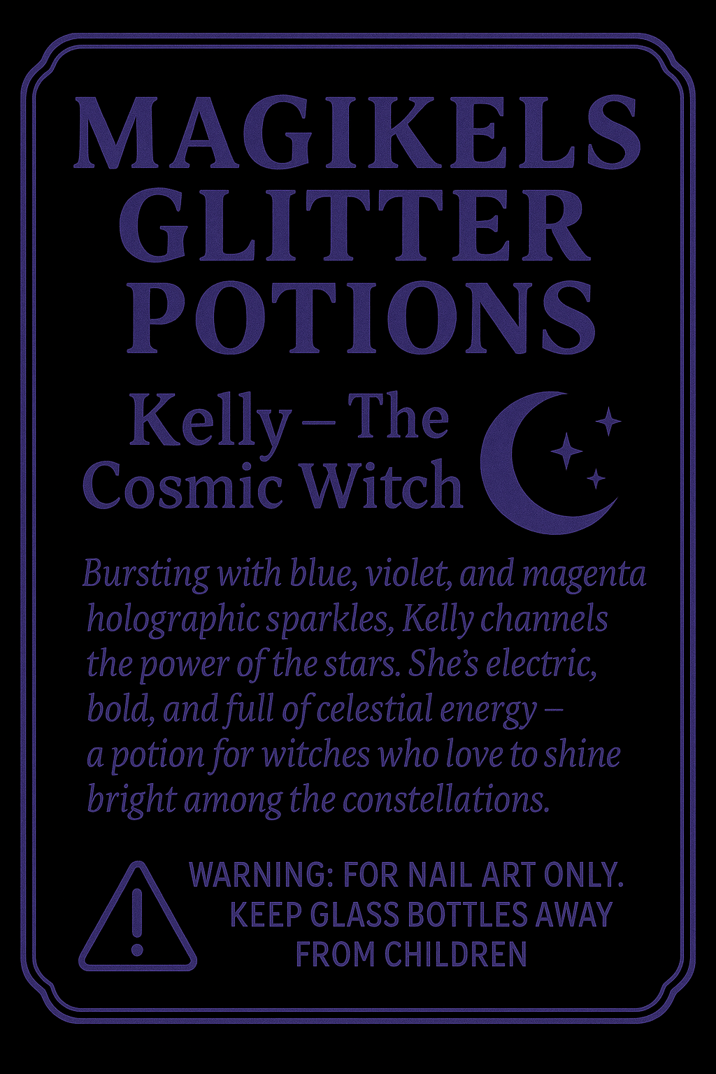 Magikels Glitter Potions kelly